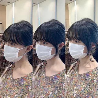 ミディアム カラー AFLOAT TOKYOのヘアスタイル