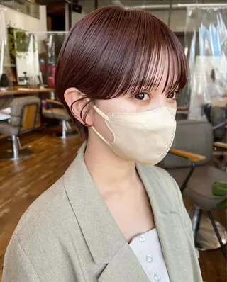 ショート カラー メイクス表参道所属・ショート/ボブ 矢野湧也のヘアスタイル
