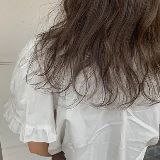 セミロング カラー m ā l o.🌷 サカモトマイコのヘアスタイル