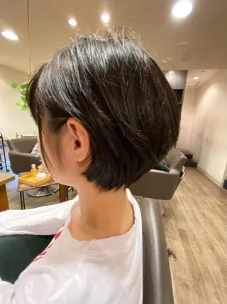 ショート Agu  hair rupia 金沢店所属・金沢美容室/ 艶髪/夜営業/JINのヘアスタイル