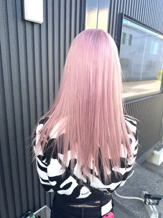 ロング カラー 加藤 佑二のヘアスタイル