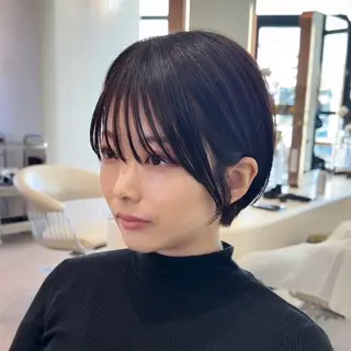 ショート カラー 渋谷ボブ/レイヤー ボブ田中航平のヘアスタイル