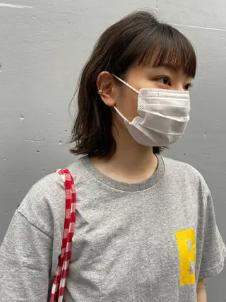 ショート les baladins du miroir所属・🍃YURI 🍃のヘアスタイル