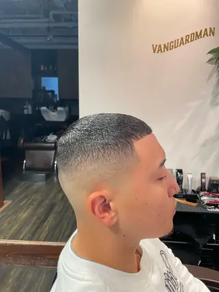 ショート メンズ 早稲田/メンズ専門 /フェード/葛西裕季のヘアスタイル