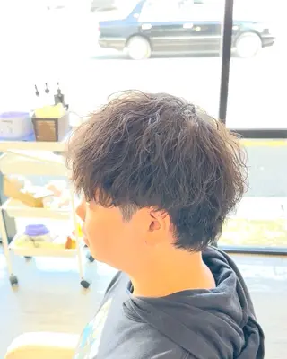 パーマ メンズ ☆★メンズ特化★☆ 川地由麿のヘアスタイル