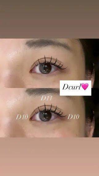 マツエク・マツパ アイブロウ パリジェンヌ まつげパーマ専門店 AI所属・🐰Sara🐰 hair/eye🖤のマツエク・マツパデザイン