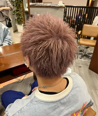 ショート alu所属・alu yuinaのヘアスタイル