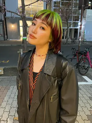 カラー Joh/メンズカット /レイヤー/ブリーチのヘアスタイル