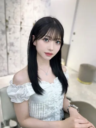 セミロング カラー 🏅韓国ヘア/新宿/ レイヤー/KSukeのヘアスタイル