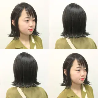 ショート カラー ヘアアレンジ As hair所属・柔らか垢抜けｶﾗｰと ｶｯﾄ🫧ASUKAのヘアスタイル