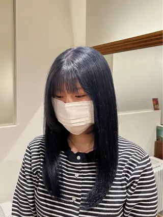 ロング カラー ヴェリーテ所属・🎀仙台/ワンカラー /ありさ🎀のヘアスタイル