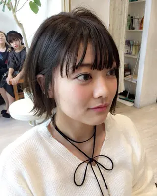 ショート カラー nakahara madokaのヘアスタイル