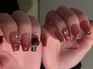 ネイル Spiky とうげ ふうかのネイルデザイン