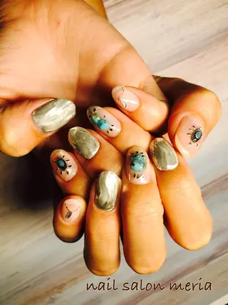 ネイル プライベートビューティーサロンメリア所属・ビューティーサロン meriaのネイルデザイン