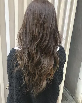 セミロング カラー 縮毛矯正/ 髪質改善/浅見拓哉のヘアスタイル