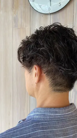 ショート パーマ OXCREATION /ユウキのヘアスタイル