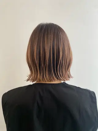 ショート Cote所属・大島桃花 / 表参道 透明感カラーのヘアスタイル