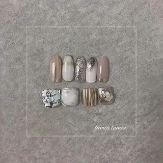 ネイル nail&eyelash Rine所属・Rine 放出 (リネ)のネイルデザイン