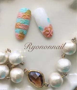 ネイル Ryononnail(リョノンネイル)所属・Ryononnail 上谷典子のネイルデザイン