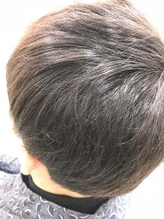 カラー メンズ 女性カットモデル 募集中店長　伊熊祐紀のヘアスタイル