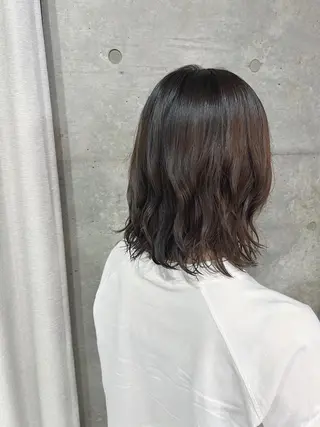 パーマ ボブパーマコテ巻き風 パーマNo1深江秀平のヘアスタイル