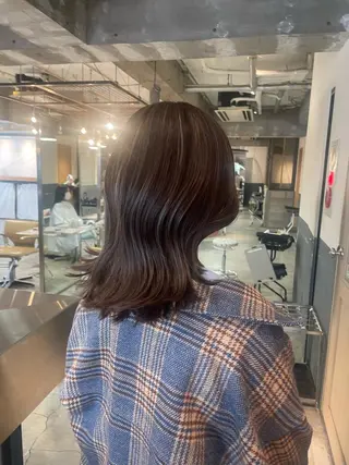 ミディアム カラー ショートカット募集中 /NAGISAのヘアスタイル