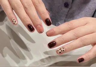 ネイル コネコネイルサロン モデル用のネイルデザイン