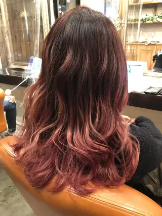 ミディアム 韓国風カット/ 髪質改善 黒崎のヘアスタイル