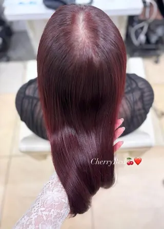 カラー Euphoria銀座店所属・Wカラー/縮毛矯正 🎀𝐒𝐀𝐊𝐈のヘアスタイル