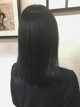 ミディアム カラー 鈴木 咲輝のヘアスタイル
