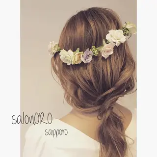 ヘアアレンジ toiro by lien hair atelier所属・池田 真由美のヘアスタイル