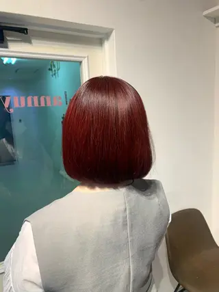 ミディアム annuy MIHANAのヘアスタイル