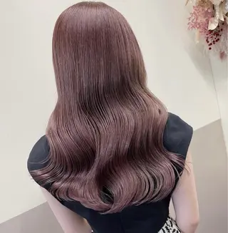ロング カラー ヘアアレンジ TOKI mahoのヘアスタイル