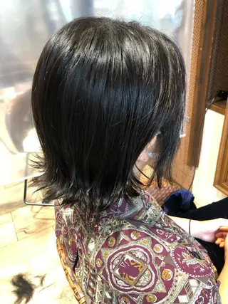 ミディアム カラー パーマ/ハイトーン スパイキー/神田正紀のヘアスタイル