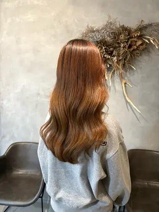 ロング 徳地 咲来のヘアスタイル