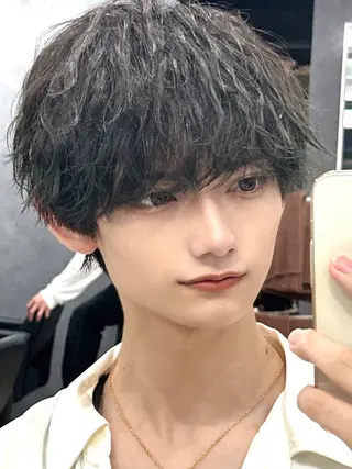 パーマ メンズ メンズ美容師鎌田 丞のヘアスタイル