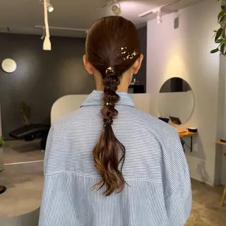 ヘアアレンジ 吉田 葉音のヘアスタイル