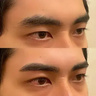 メンズ アイブロウ 仙台まつ毛エクステサロンdesignK泉中央店所属・designK佐藤 心咲の眉毛・アイブロウイメージ