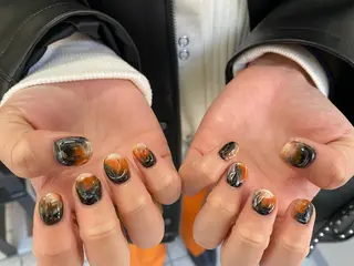 カラー ネイル scre as Etelのネイルデザイン