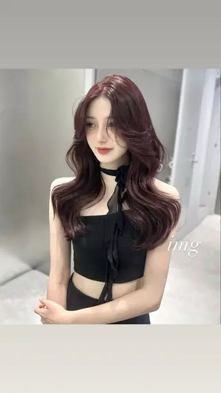 ロング 縮毛・髪質改善🩰 mai🐰ྀི🤍のヘアスタイル