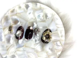 ネイル aime 中崎町のネイルデザイン