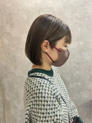 ショート カラー C'LD Hair Produce【シールドヘアープロデュース】所属・シールドヘアー/那覇 /縮毛矯正/ブリーチのヘアスタイル