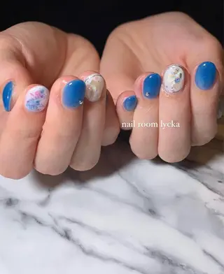 ネイル ﾈｲﾙﾙｰﾑﾘｯｶ 𝐦𝐚𝐲𝐮のネイルデザイン