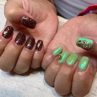 ネイル among アマン所属・lecoa_ kana／amongのネイルデザイン