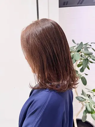 ミディアム カラー stair:case 💖大類舞衣子💖のヘアスタイル