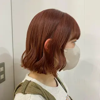 ショート カラー 🪭risa 暖色/レイヤー🪭のヘアスタイル