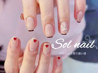 ネイル パラジェル&フィルイン取り扱いサロンSol Nail所属・Sol Nail ミネのネイルデザイン