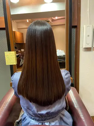 ロング 🌙FLYCKA ☀️縮毛矯正のヘアスタイル