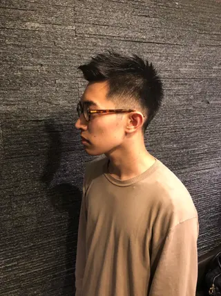 ショート メンズ HIRO GINZA BARBER SHOP 大阪所属・木村 りきのヘアスタイル