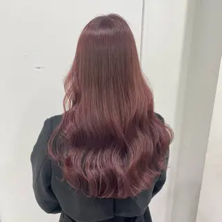 セミロング カラー 大人っぽ♡上品な暖色 ♡ブリーチなし♡のヘアスタイル